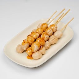 ลูกชิ้นไก่ปิ้ง