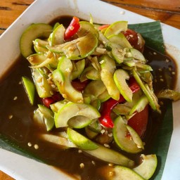 ยำมะม่วงเบาปลาหร้า (ขายดี)