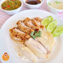 จุ่งกวงข้าวมันไก่ (ตลาดอยู่สอาด) ศรีนครินทร์ 53