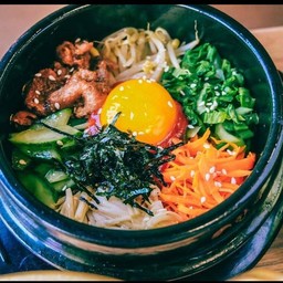 บิบิมบับ หมูบุลโกกิ Bibimbab Pork Bulgogi