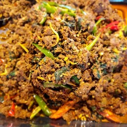 ผัดนกกระทา