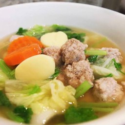 ต้มจืดเต้าหู้หมูสับ