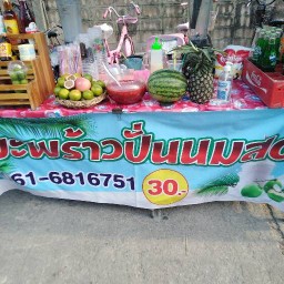 ผลไม้ปั่นตามฤดูกาล หมู่บ้านเศรษฐกิจซิตตี้