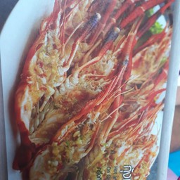 กุ้งแม่น้ำสดุ้งไฟ 1โล