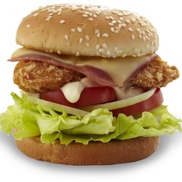 เบอร์เกอร์ไก่มาลิบูแฮมชีส