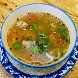 ต้มแซ่บเห็ดรวมมิตรภาพ(อาหารเพื่อสุขภาพ)