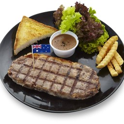 สเต็ก เนื้อสันนอก ออสเตรเลีย 200 g