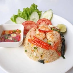 ข้าวผัดขี้เมากุ้งสด