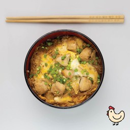 ข้าวหน้าไก่ไข่ตุ๋น