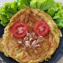 ไข่เจียวกระเทียมกรอบบ