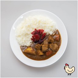 ข้าวแกงกะหรี่ญี่ปุ่นไก่