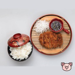 ข้าวหมูทอดทงคัตสึ (หมู)