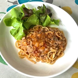 สปาเก็ตตี้ซอสหมูสับ