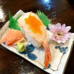 (143) ซูชิกุ้งหวาน (คำละ)