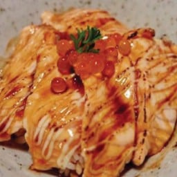 ข้าวหน้าแซลมอนมาโย