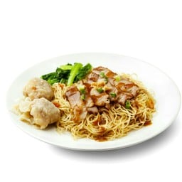 บะหมี่หมูกรอบ