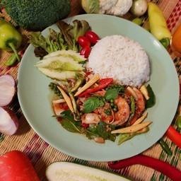 ข้าว - ผัดขี้เมา