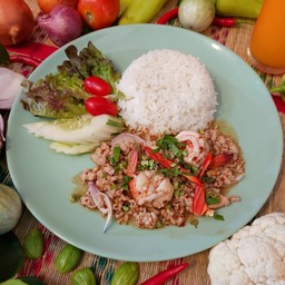 ข้าว - ลาบ