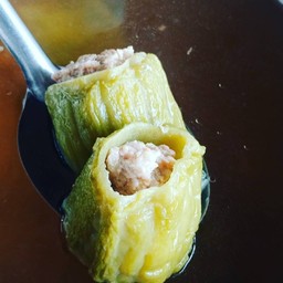 ต้มจืดมะระยัดไส้หมูสับ 2ชิ้น