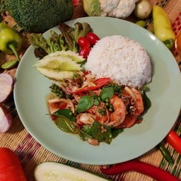 ข้าว - ผัดฉ่า