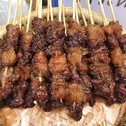 มุมหมูปิ้งและเนื้อโคขุนย่าง