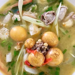 ต้มยำพวงไข่