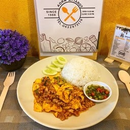 ข้าว ฉู่ฉี่ไข่เจียว