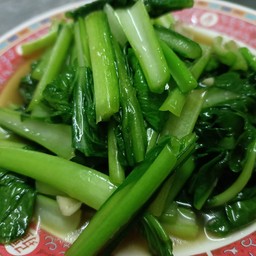 กวางตุ้งผัดน้ำมันหอย