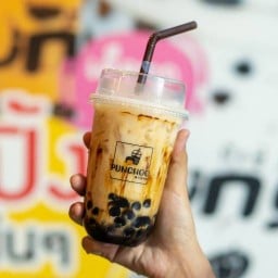 ร้าน ปังหู้ นมสด ( กาแฟนมสด ปังปิ้งไส้ทะลัก ผลไม้สดปั่นสมูทตี้  ปังเย็น )