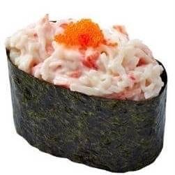 Kani Salad Sushi (สลัดปูอัดซูชิ)
