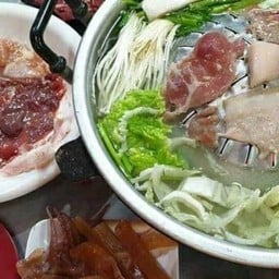 หมูกระทะ+จุ่ม(เฮียหนึ่ง@สะพานปลา)