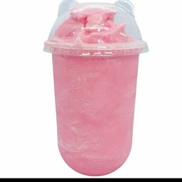 นมหมีปั่นชมพู