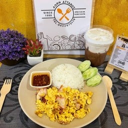 ข้าว ไข่ขยี้หมีก