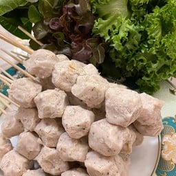 หมูหมูเมืองทอง ลูกชิ้นหมูแท้ สาขาบางกรวย