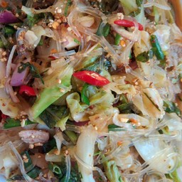 ลาบหมูใส่วุ้นเส้น