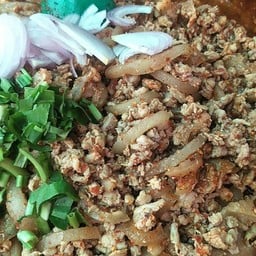 [อร่อยซ่ากับโค้ก] ลาบหมู +  โค้ก ออริจินัล (กระป๋อง)
