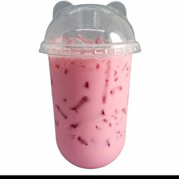 นมหมีชมพูเย็น