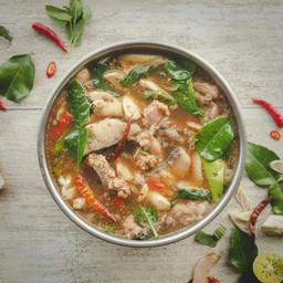ต้มยำพุงไข่ปลาช่อน