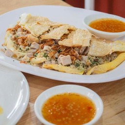 ข้าวเกรียบปากหม้อ(ใสไข่)