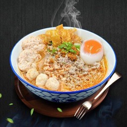 ก๋วยเตี๋ยวต้มยำหมูรวม