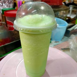 นมเขียวนมสดปั่น