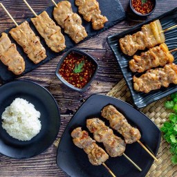 หมูปิ้งบุญพอใจ ซอยวังปลาบางปู61