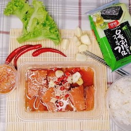 แซลมอนดองซอสเกาหลี