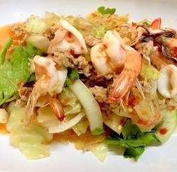 ยำวุ้นเส้นทะเล