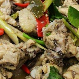 ไก่รวน ปลาร้า
