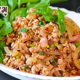 ลาบศรีษะเกษ ต้นตำรับเจ้าแรก และอาหารตามสั่ง