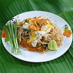 ผัดไทยวุ้นเส้นทะเล