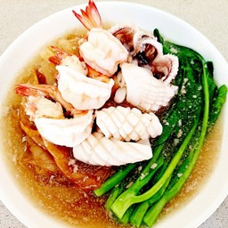 ราดหน้าทะเล,(ธรรมดา)