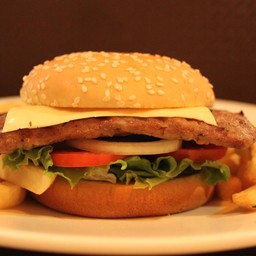 เบอร์เกอร์หมูบด