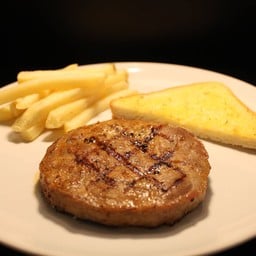 สเต็กหมูพริกไทยดำ